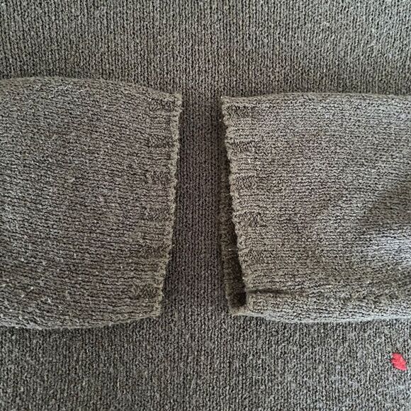 SIGRID OLSEN Vintage 90s Embroidered Floral Cardigan Sweater Medium Cottagecore - Picture 10 of 13